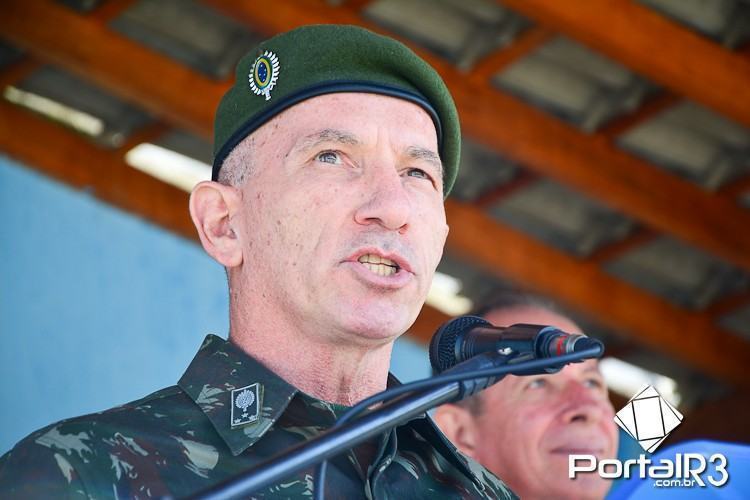 General de Divisão Décio Luis Schons. (Foto: Alex Santos/PortalR3)