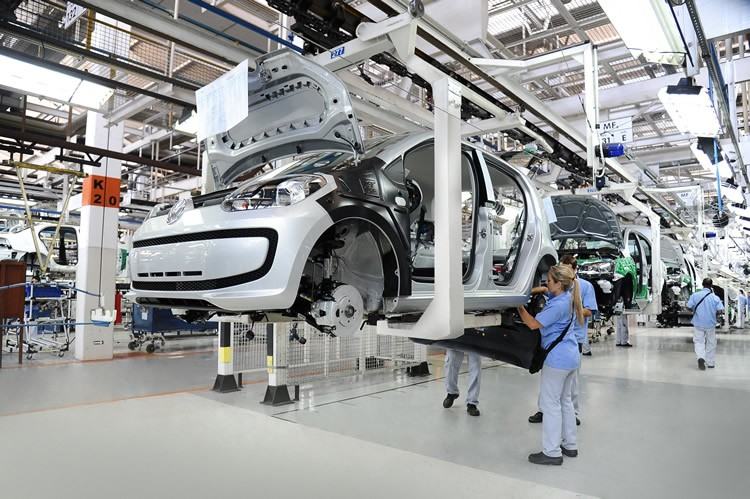 Fábrica da Volkswagen em Taubaté. (Foto: Imprensa Volkswagem 21/01/2014)