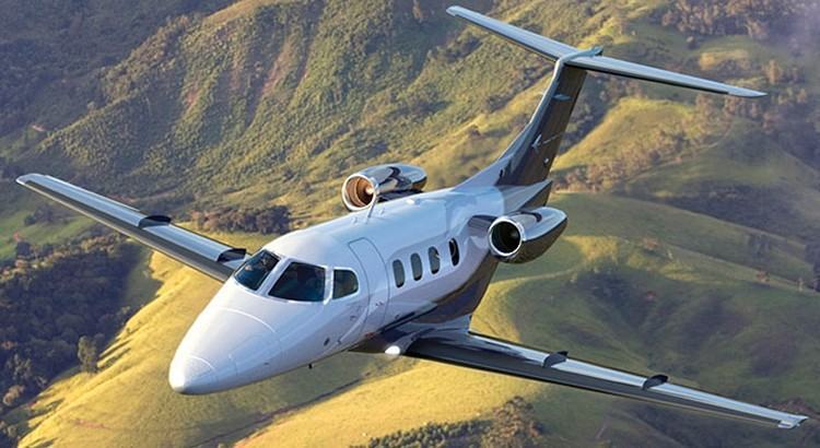 Jato particular Phenom 100E da categoria Entry Level. (Foto: Embraer)