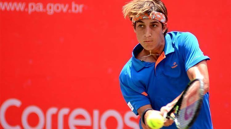 Natural de Campinas e sobrinho de Fernando Meligeni, Felipe é o atual 35º no ranking mundial da categoria juvenil. (Foto: Divulgação/PMSJC
