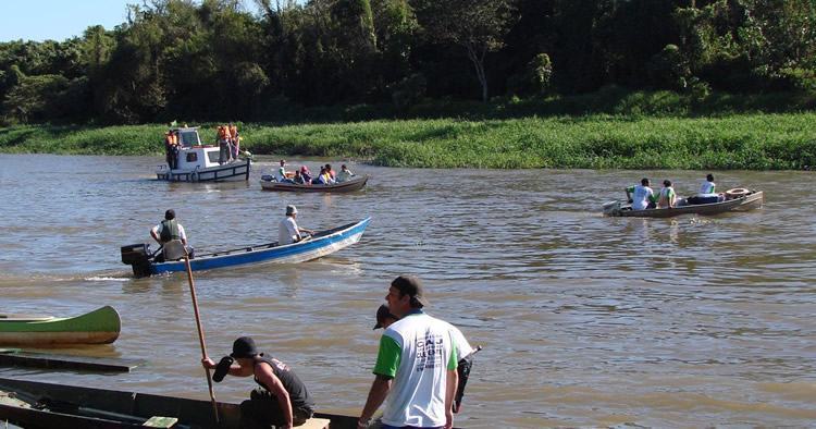 Saída dos barcos será às 7h de domingo, dia 3, do bairro Padre Eterno, em Tremembé. (Foto: Divulgação/Colônia dos Pescadores)