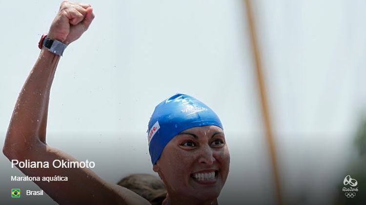 Poliana ficou com a medalha de bronze. (Foto: Rio 2016)