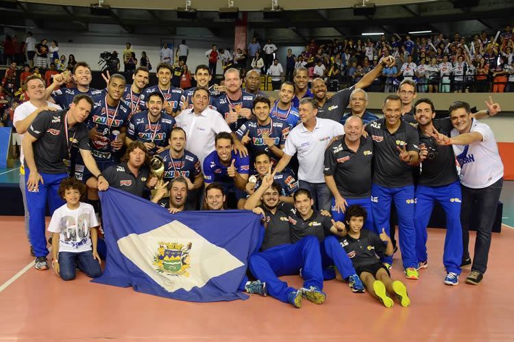 Taubaté e o atual campeão do Paulista. (Foto: Gipy Duarte/FPV)