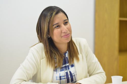 Monique Marques da Costa Godoy, que cursou Psicologia na Universidade de Taubaté. (Foto: Leonardo Oliveira ACOM /UNITAU)