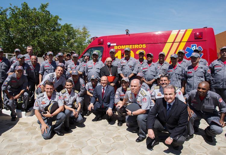 O novo quartel do Corpo de Bombeiros de Aparecida, inaugurado neste dia 12 pelo governador Geraldo Alckmin, é a unidade de número 269 do Estado de São Paulo. (Foto: A2img / Diogo Moreira)