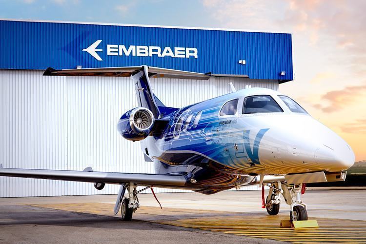 Phenom 100EV da Embraer . (Foto: Embraer)