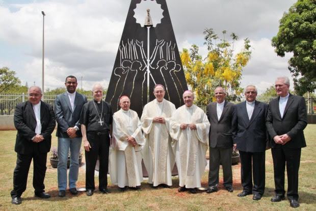 A inauguração da obra de arte faz parte das comemorações pelo tricentenário do encontro da Imagem de Aparecida, que será celebrado em 2017. (Foto: Imprensa/CNBB)