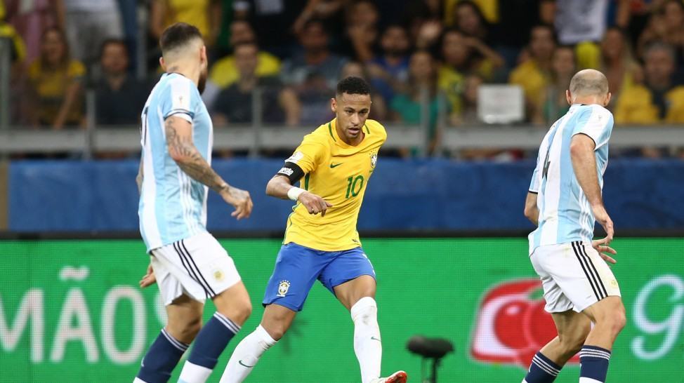 Brasil x Argentina no Mineirão. (Foto: Lucas Figueiredo/CBF)