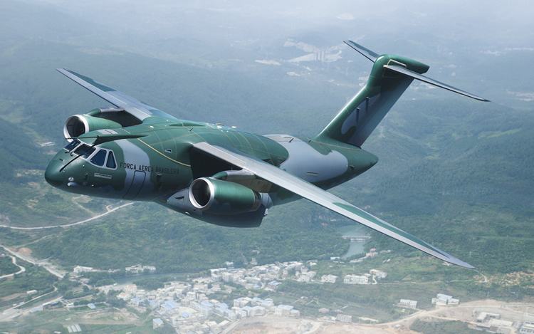 KC-390 da Embraer. (Foto: Embraer)