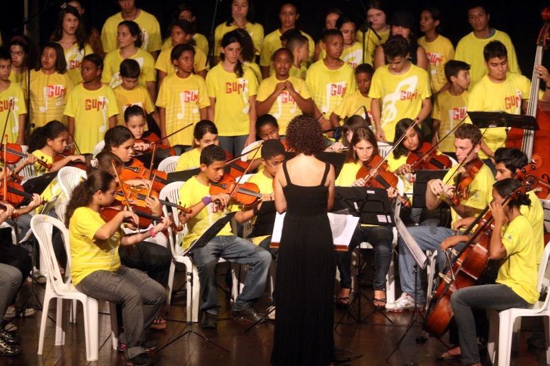 Orquestra do Projeto Guri. (Foto: Divulgação)