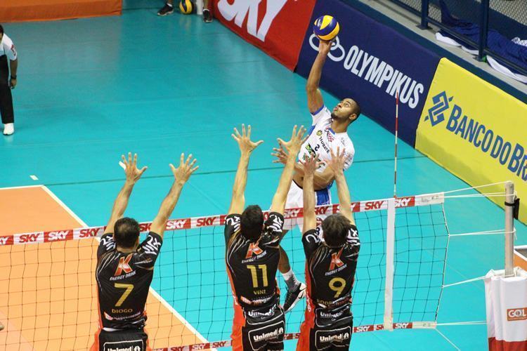 Funvic Taubaté 3 x 1 Vôlei Brasil Kirin (Foto: Rafinha Oliveira/Funvic Taubaté)