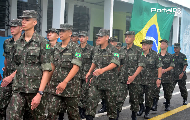 Inscrições para alistamento militar obrigatório estão abertas