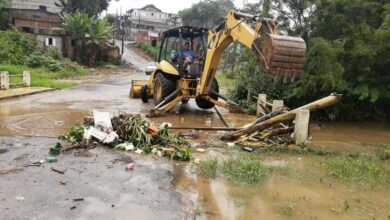 Chuva do fim de semana castiga Litoral Norte