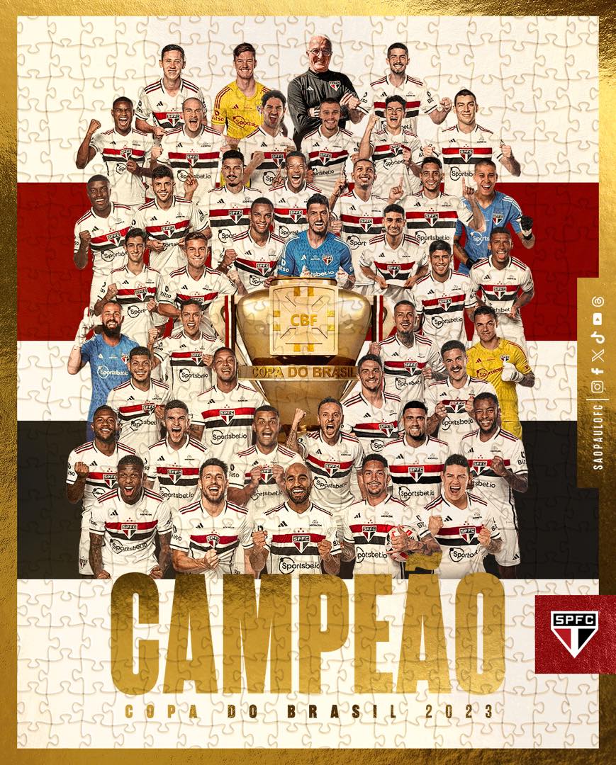 TupãCity - O São Paulo é campeão da Copa do Brasil 2023