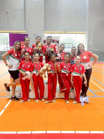 Copa SP de Ginástica Rítmica 2024 em Mogi das Cruzes. (Foto: Divulgação)