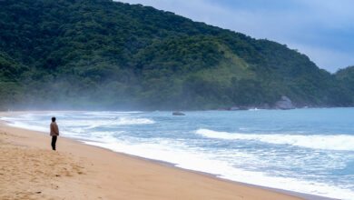 Praia Vermelha em Ubatuba