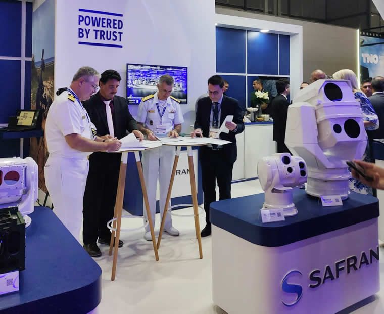 Safran Eletrônica & Defesa Brasil e a Marinha do Brasil assinaram um Memorando de Entendimento (MoU).