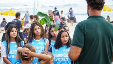 A ação faz parte do Programa de Arborização Ambiental da Semam e contou com o plantio de aproximadamente 40 mudas.