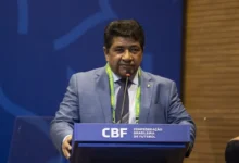presidente da Confederação Brasileira de Futebol (CBF), Ednaldo Rodrigues.