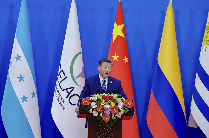 Presidente da República, Luiz Inácio Lula da Silva, Sessão de abertura do IV Fórum CELAC-China. China National Convention Center II, Pequim - China.