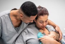 Bebê que recebeu a terapia na quarta-feira, 14 de maio, no Hospital da Criança José Alencar, em Brasília (DF)