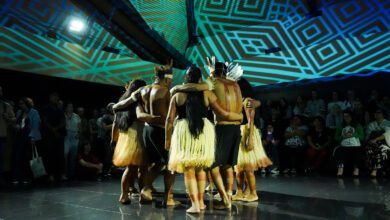 Evento de lançamento foi realizado no Museu da Língua Portuguesa em 20 de maio (foto: Daniel Antônio/Agência FAPESP)