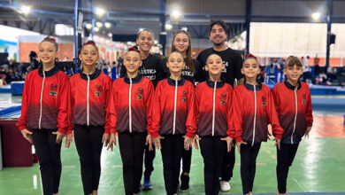 Ginástica Artística de Pindamonhangaba nos Jogos da Juventude.