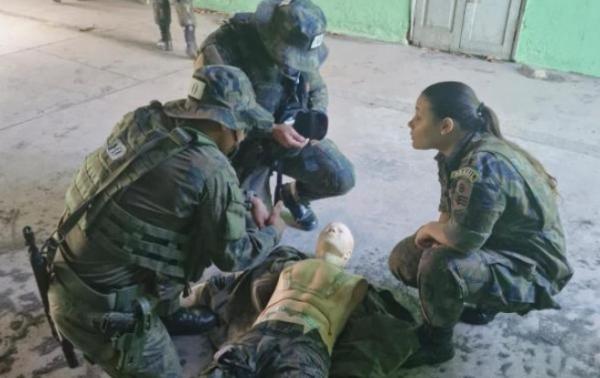  IMAE capacita militares da Infantaria em atendimento pré-hospitalar tático