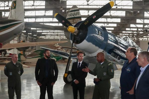 Modelos clássicos como Spitfire, BF109G e F4U Corsair foram doados pelo Museu Asas de um Sonho