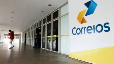 Fachada dos Correios
