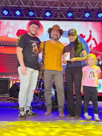 Categoria jovem música: Bruna e Edu