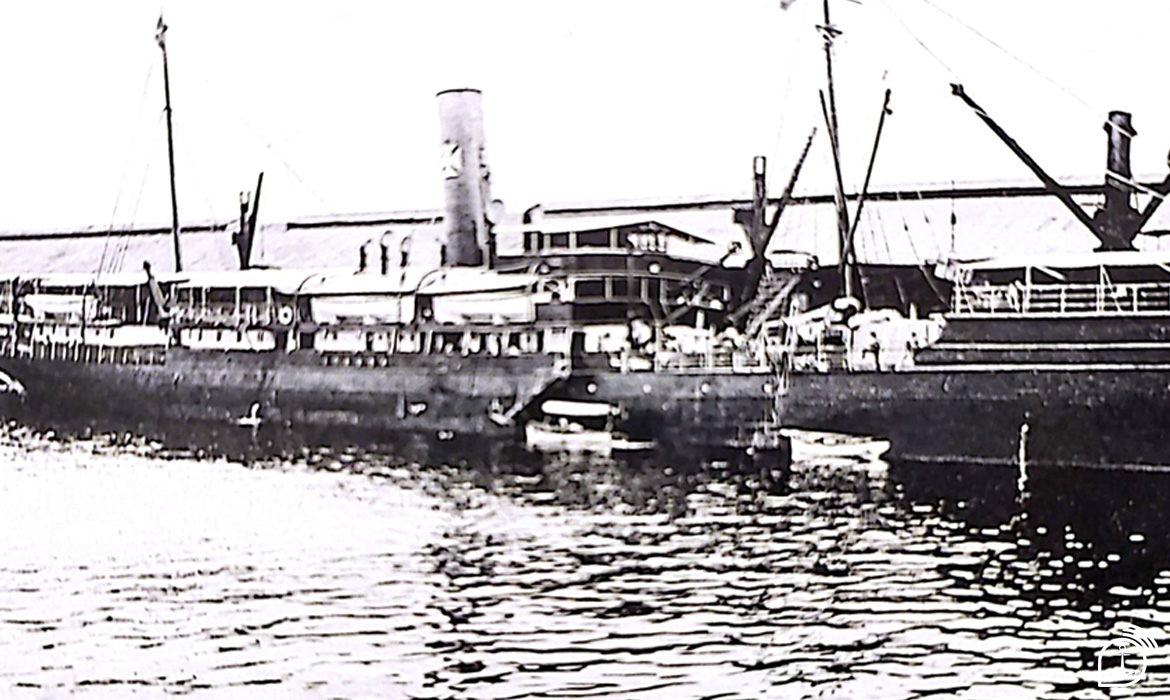 O registro do navio quando ainda se chamava “Itaúba”