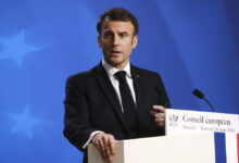 O presidente francês, Emmanuel Macron