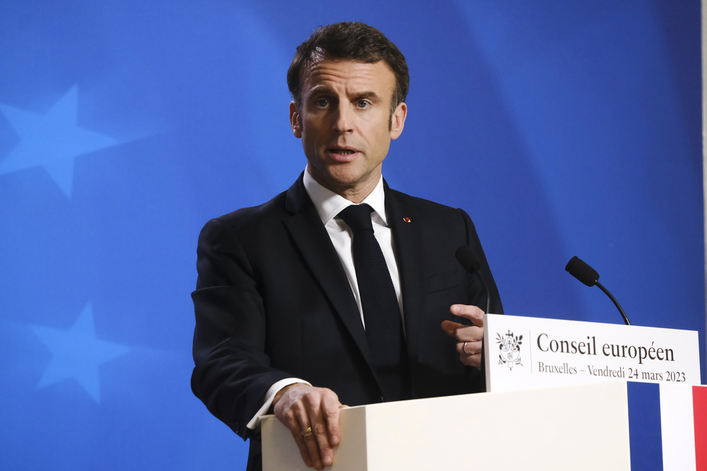 O presidente francês, Emmanuel Macron