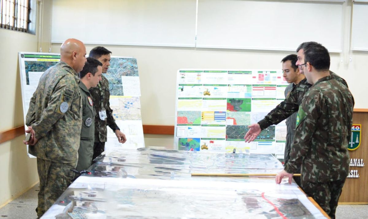 Nesta edição, o exercício permitiu o adestramento do Estado-Maior de todas as brigadas orgânicas do Comando Militar do Oeste.