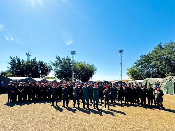 Foram mais de 11 mil atendimentos à população e capacitação de militares em logística de campanha