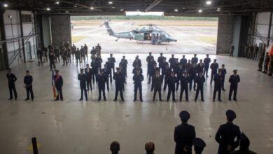 Cerimônia foi marcada por homenagens a militares da FAB que atuaram em missões humanitárias no Sul do País