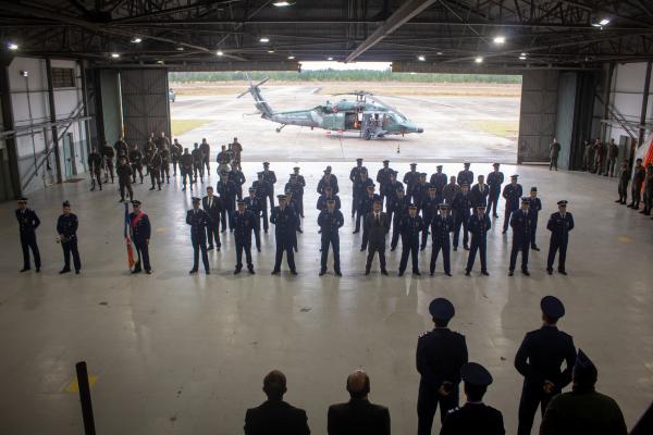 Cerimônia foi marcada por homenagens a militares da FAB que atuaram em missões humanitárias no Sul do País