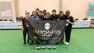 ITA conquista ouro na liga de futebol rob&oacute;tico 2025 em Salvador