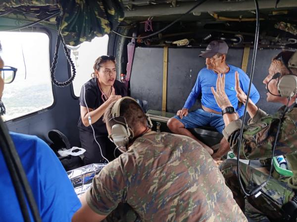  FAB salva vida de jovem em comunidade isolada da Ilha do Marajó