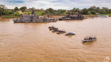 Ação conjunta faz parte da Operação BRACOLPER e resultou na inspeção de mais de 200 embarcações nos rios da Amazônia.