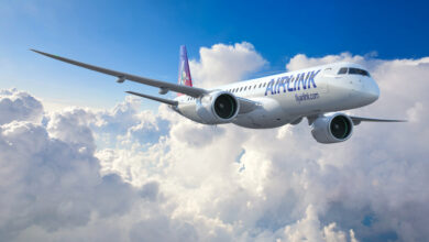 A Airlink é cliente da Embraer desde 2001