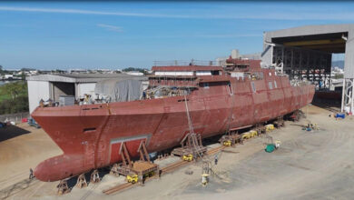 Fragata “Jerônimo de Albuquerque” (F201) começou a ser construída em 2023