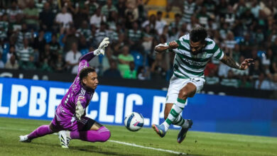 O colombiano Luis Suárez lutou muito, mas, para já, não fez esquecer o sueco Gyokeres