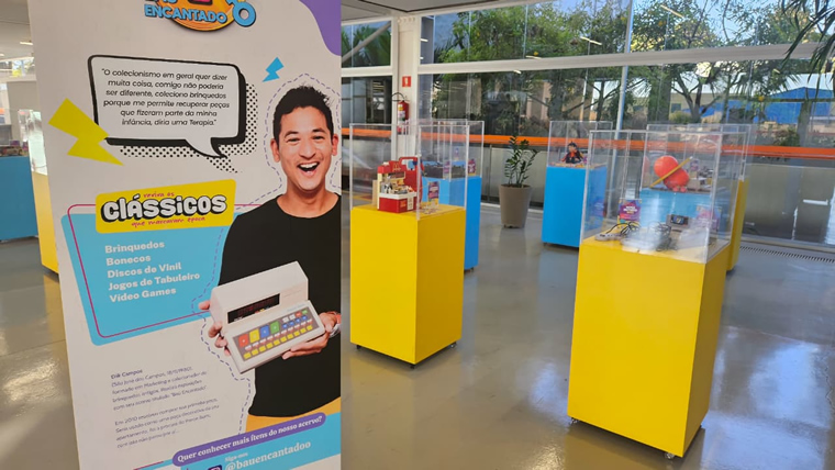 A mostra está disponível de segunda a sexta-feira, das 8h às 21h, e aos sábados, das 8h às 12h, na Área de Convivência da unidade