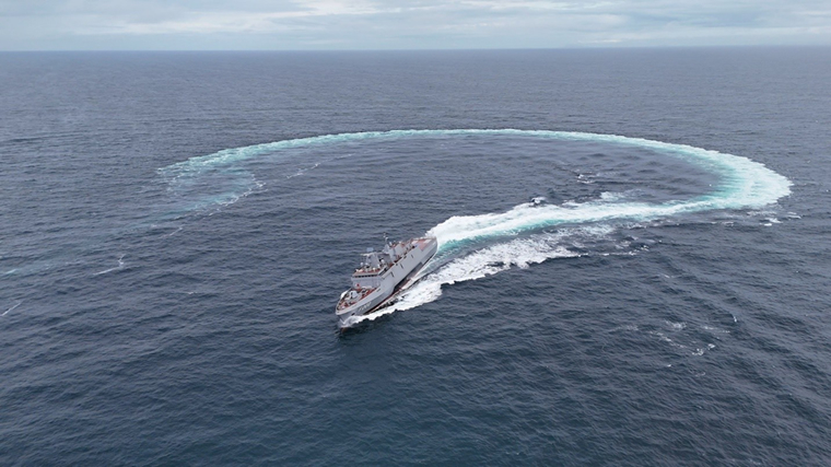 F200 conclui com sucesso a primeira etapa de provas de mar