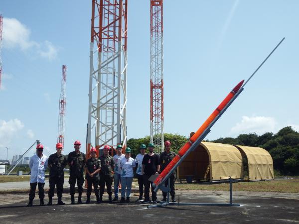 CLBI realiza Exercício Ponta Negra II em Natal, com treinamentos, simulações e o lançamento do foguete suborbital Vulkano durante a OBSAT