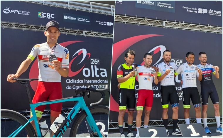 Pódio da Volta do ABCD 2025