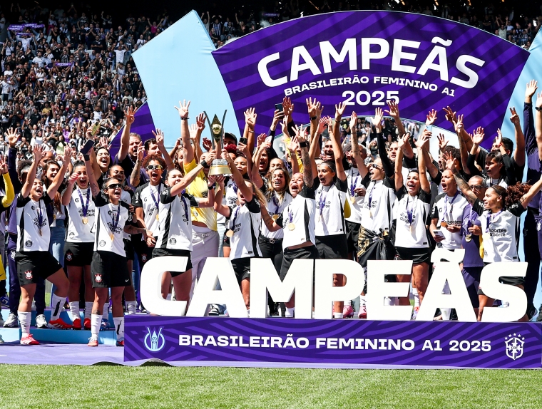 Partida entre Corinthians x Cruzeiro, realizado esta manhã na Neo Química Arena, jogo válido pela Final do Campeonato Brasileiro Feminino - 2025. São Paulo / MG / Brasil - 14/09/2025. Foto: ©Rodrigo Gazzanel / Ag. Corinthians