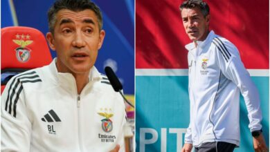 O técnico Bruno Lage disse no final do jogo que nunca seria problema para o Benfica